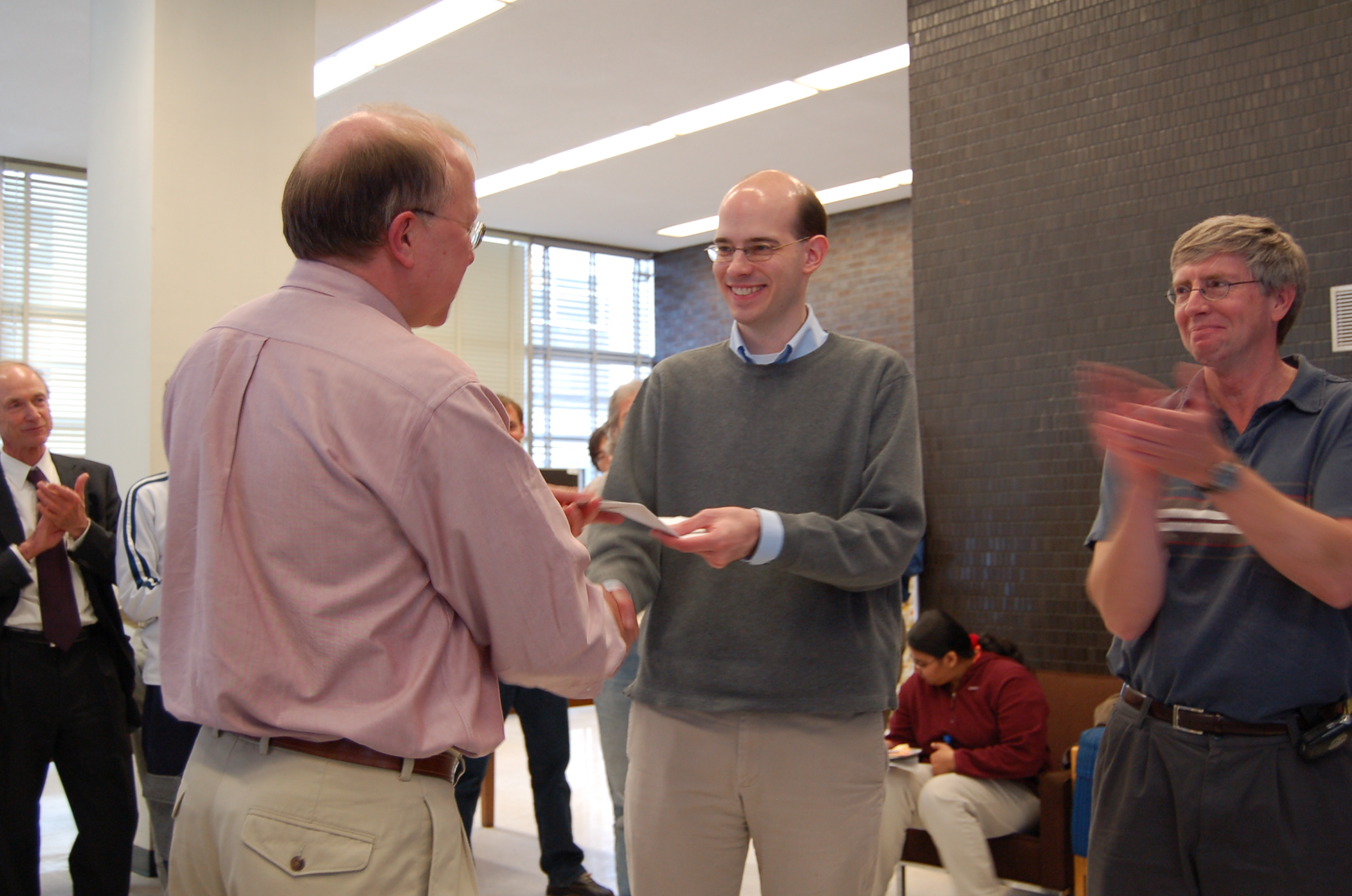 tremaine_presents_tremaine_award_to_cita_postdoc_mike_nolta