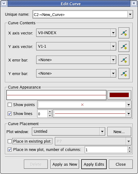 Edit Curves