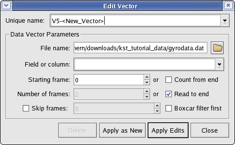 Edit Vectors